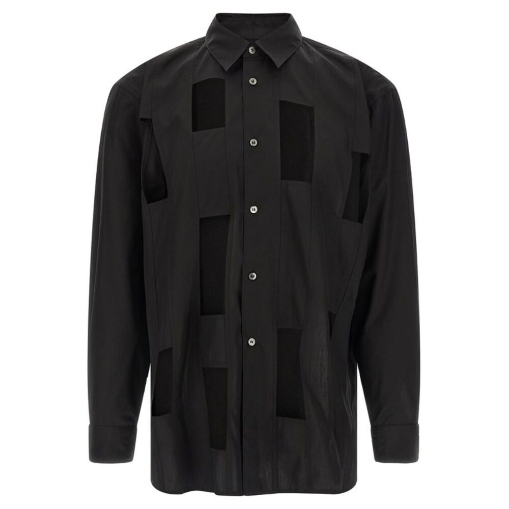 Comme Des Garçons Black Cotton Men's Blouse